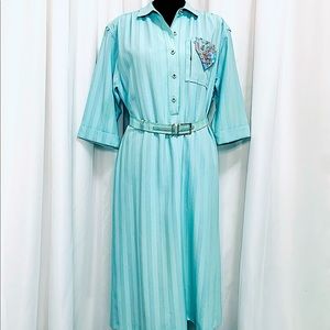 Vintage Blue Dress